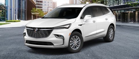 White Buick SUV