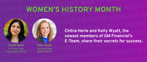 EVP Chief Information Officer Chitra Herle and EVP Chief Digital Officer Kelly Wyatt