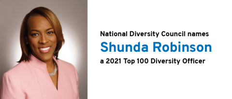 Shunda Robinson, vicepresidente global de Diversidad, Equidad e Inclusión 