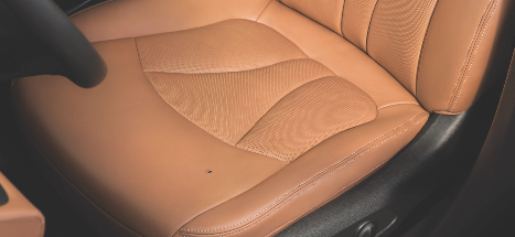 Clean upholstery with normal damage